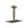 Gessi RETTANGOLO SHOWER soffione anticalcare a soffitto orientabile, finitura finox 20151#149