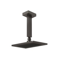 Immagine di Gessi RETTANGOLO SHOWER soffione anticalcare a soffitto orientabile, finitura black metal brushed PVD 20151#707
