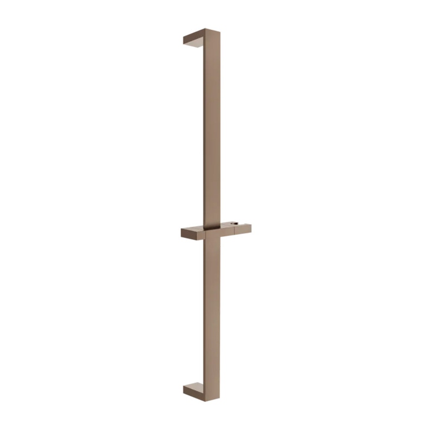 Immagine di Gessi RETTANGOLO SHOWER asta saliscendi, finitura copper brushed PVD 20144#708