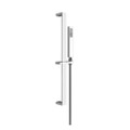 Immagine di Gessi RETTANGOLO SHOWER asta saliscendi con doccetta anticalcare e flessibile 150 cm, finitura cromo 20145#031