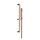 Gessi RETTANGOLO SHOWER asta saliscendi con doccetta anticalcare e flessibile 150 cm, finitura copper PVD 20145#030