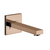 Immagine di Gessi RETTANGOLO SHOWER bocca vasca a parete, bocca lunghezza personalizzabile, finitura copper PVD 20121#030