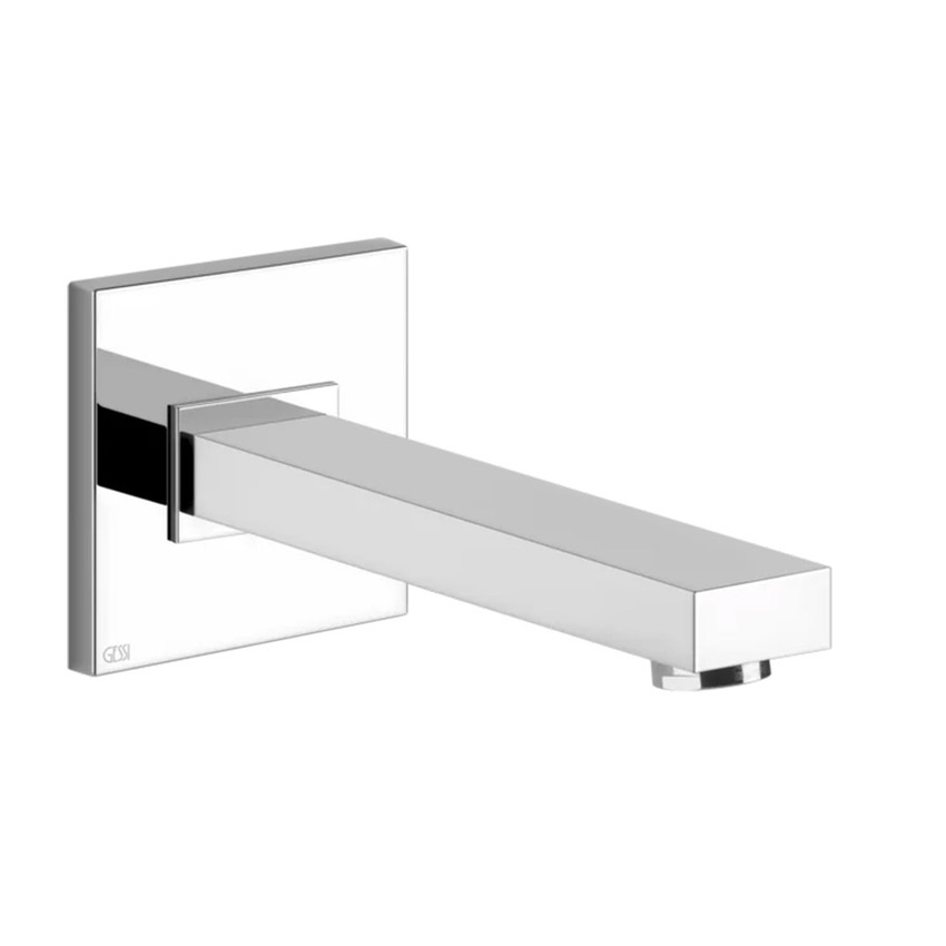 Immagine di Gessi RETTANGOLO K bocca vasca a parete, finitura cromo 20120#031