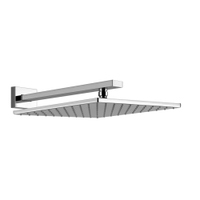 Immagine di Gessi RETTANGOLO SHOWER soffione quadrato 30cm anticalcare a parete orientabile, finitura cromo 15185#031