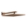 Gessi RETTANGOLO SHOWER soffione quadrato 30cm anticalcare a parete orientabile, finitura copper PVD 15185#030