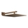 Gessi RETTANGOLO SHOWER soffione quadrato 30cm anticalcare a parete orientabile, finitura copper brushed PVD 15185#708