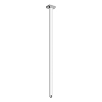 Immagine di Gessi RETTANGOLO bocca a soffitto altezza personalizzabile, finitura cromo 20199#031