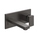 Gessi RETTANGOLO miscelatore a parete, bocca lunghezza personalizzabile, senza scarico, finitura black metal brushed PVD 44834#707