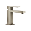 Immagine di Gessi RETTANGOLO miscelatore lavabo H.15 cm, senza scarico, con flessibili di collegamento, finitura finox 20002#149