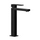 Gessi RETTANGOLO miscelatore lavabo H.30 cm, senza scarico, con flessibili di collegamento, finitura black metal PVD 11922#706