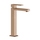 Gessi RETTANGOLO miscelatore lavabo H.30 cm, senza scarico, con flessibili di collegamento, finitura copper PVD 11922#030