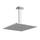 Gessi RETTANGOLO SHOWER soffione anticalcare a soffitto orientabile, finitura cromo 15186#031