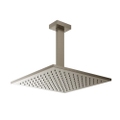 Immagine di Gessi RETTANGOLO SHOWER soffione anticalcare a soffitto orientabile, finitura finox 15186#149