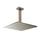 Gessi RETTANGOLO SHOWER soffione anticalcare a soffitto orientabile, finitura finox 15186#149