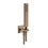 Immagine di Gessi RETTANGOLO set doccia con presa acqua, doccetta anticalcare e flessibile 150 cm, finitura copper brushed PVD 20123#708