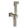 Gessi RETTANGOLO SHOWER doccetta shut-off a parete, L.11.5 cm, finitura finox 20023#149