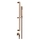 Gessi RETTANGOLO SHOWER asta saliscendi con presa acqua, doccetta anticalcare e flessibile 150 cm, finitura copper PVD 20142#030