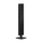 Gessi RETTANGOLO cono porta doccetta con doccetta anticalcare e flessibile 150 cm, finitura black metal PVD 20127#706