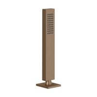 Immagine di Gessi RETTANGOLO cono porta doccetta con doccetta anticalcare e flessibile 150 cm, finitura copper brushed PVD 20127#708