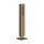Gessi RETTANGOLO cono porta doccetta con doccetta anticalcare e flessibile 150 cm, finitura copper brushed PVD 20127#708