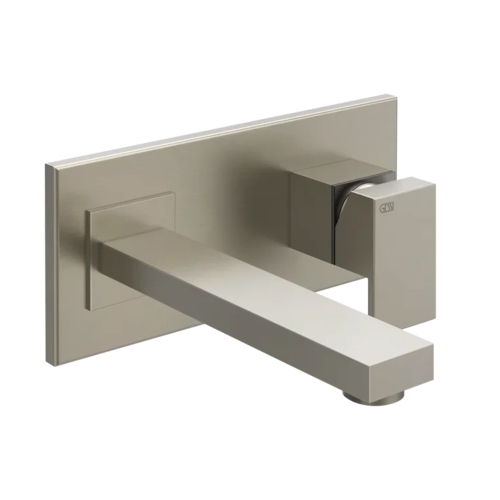 Immagine di Gessi RETTANGOLO miscelatore a parete P.22 cm, senza scarico, finitura finox 44836#149
