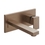 Immagine di Gessi RETTANGOLO miscelatore a parete P.22 cm, senza scarico, finitura copper brushed PVD 44836#708