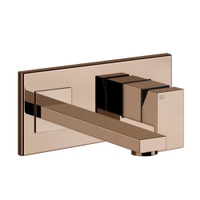 Immagine di Gessi RETTANGOLO miscelatore a parete P.22 cm, senza scarico, finitura copper PVD 44836#030