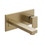 Immagine di Gessi RETTANGOLO miscelatore a parete P.22 cm, senza scarico, finitura warm bronze brushed PVD 44836#726