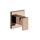 Gessi RETTANGOLO miscelatore a parete 1 uscita, finitura rame PVD 20119#030