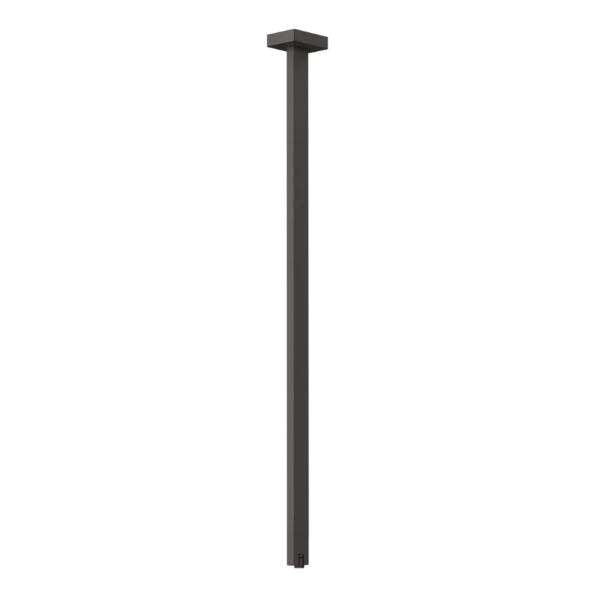 Immagine di Gessi RETTANGOLO bocca a soffitto, finitura black metal brushed PVD 20099#707