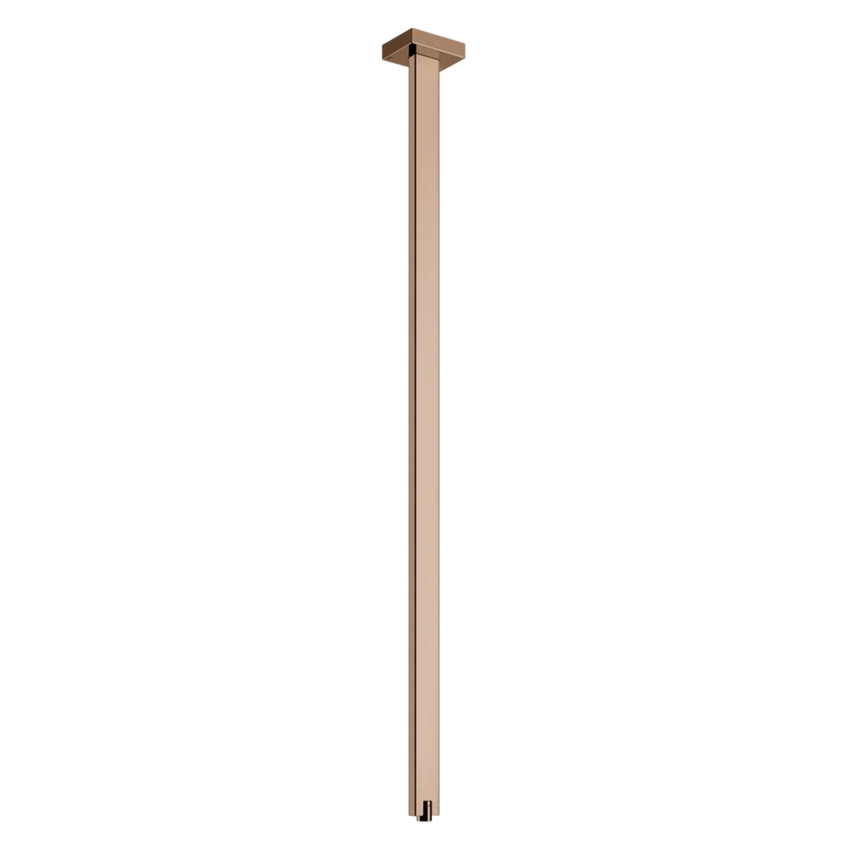 Immagine di Gessi RETTANGOLO bocca a soffitto, finitura rame PVD 20099#030