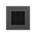 Toshiba Griglia per unità interna CASSETTA a 4 VIE 60x60, colore nero RBC-UM21PB-E