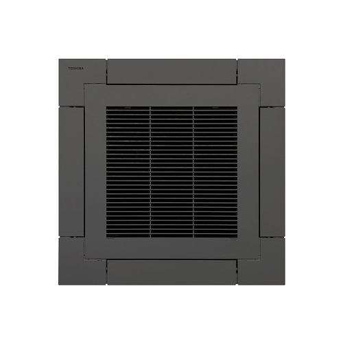 Immagine di Toshiba Griglia per unità interna CASSETTA a 4 VIE 60x60, colore nero RBC-UM21PB-E