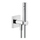 Gessi RILIEVO doccetta shut-off, a parete, finitura cromo 59153#031