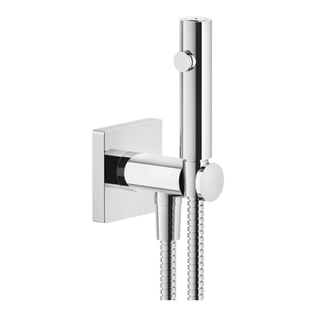 Immagine di Gessi RILIEVO doccetta shut-off, a parete, finitura cromo 59153#031
