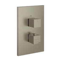 Immagine di Gessi SHOWER miscelatore termostatico doccia a parete, 1 uscita, senza corpo incasso, finitura finox 20182#149
