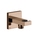 Gessi SHOWER presa acqua con supporto doccetta, finitura rame PVD 20161#030