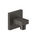 Gessi SHOWER presa acqua, finitura black metal brushed PVD 20169#707
