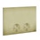 Immagine di Gessi TOTAL LOOK placca di finitura per TECE, finitura brushed brass PVD 54617#727