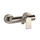 Gessi VIA MANZONI miscelatore esterno doccia, finitura finox brushed nickel 38631#149