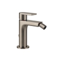 Immagine di Gessi VIA MANZONI miscelatore bidet con scarico e flessibili di collegamento, finitura finox brushed nickel 38607#149