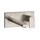 Gessi VIA MANZONI miscelatore a parete P.15 cm, senza scarico, senza corpo incasso, finitura finox brushed nickel 44893#149