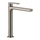Gessi VIA MANZONI miscelatore lavabo H.30 cm, senza scarico, con flessibili di collegamento e risparmio energetico, finitura finox brushed nickel 38610#149