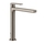 Gessi VIA MANZONI miscelatore lavabo H.30 cm, con scarico e flessibili di collegamento, con risparmio energetico, finitura finox brushed nickel 38604#149
