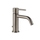 Gessi VIA TORTONA miscelatore lavabo con scarico e flessibili di collegamento, finitura finox brushed nickel 18601#149
