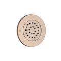 Immagine di Gessi WELLNESS parti esterne per soffione laterale orientabile ad incasso, finitura copper PVD 32982#030