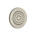 Gessi WELLNESS parti esterne per soffione laterale orientabile ad incasso, finitura finox 32982#149
