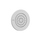 Gessi WELLNESS parti esterne per soffione laterale orientabile ad incasso, colore bianco finitura opaco 32982#279