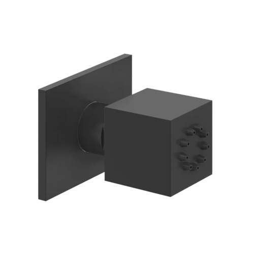 Immagine di Gessi WELLNESS soffione laterale orientabile, finitura black XL 20172#299