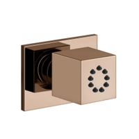 Immagine di Gessi WELLNESS soffione laterale orientabile, finitura copper PVD 20172#030